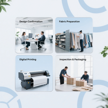 Vivabrex Custom Digital Printed Fabric High-quality custom printed fabric with vibrant digital colors